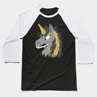 Zombie Unicorn Baseball T-Shirt